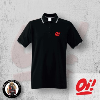OI! RED POLO Black / S
