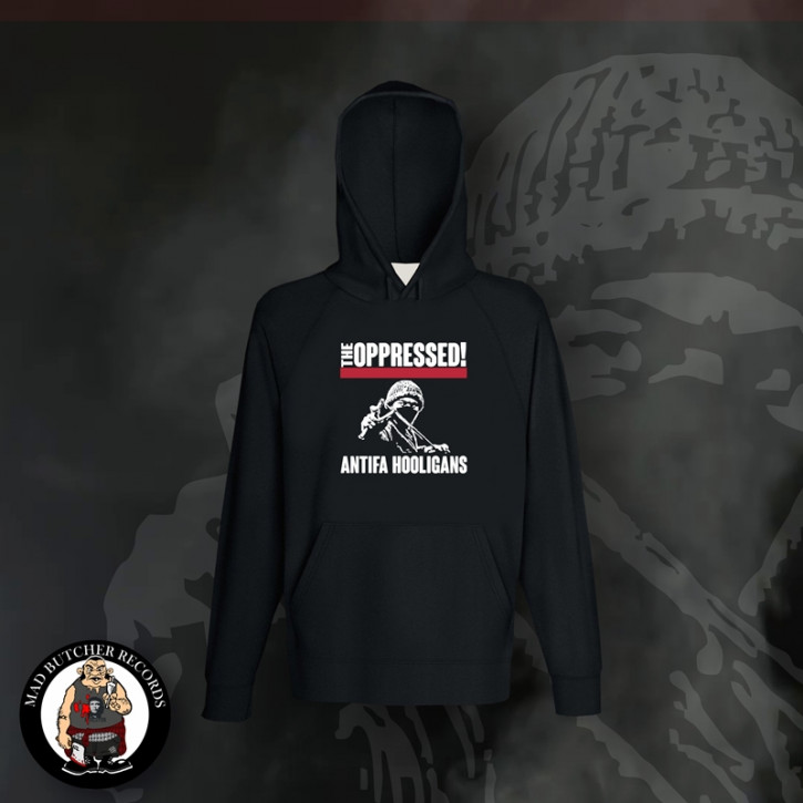 OPPRESSED ANTIFA HOOLIGAN HOOD Black / M