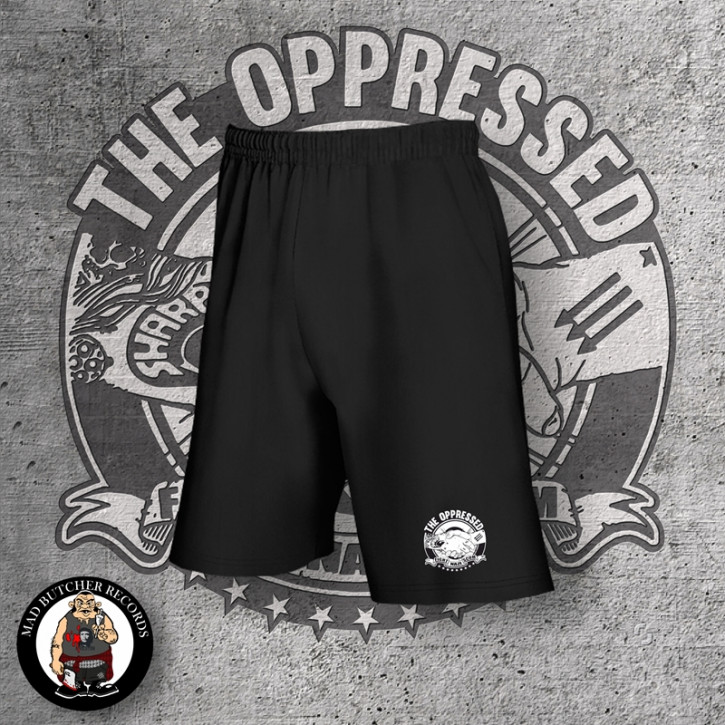 OPPRESSED FIGHT NAZI SCUM SHORTS Black / XXL