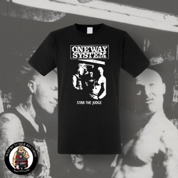ONE WAY SYSTEM STAB THE JUDGE T-SHIRT Black / XXL