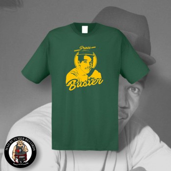 PRINCE BUSTER T-SHIRT XL / BOTTLEGREEN