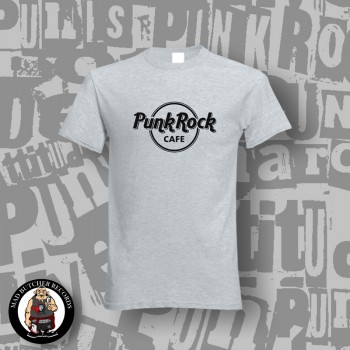 PUNK ROCK CAFÈ T-SHIRT SCHWARZ GRAU / 4XL