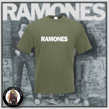 RAMONES SIMPLE T-SHIRT 3XL / OLIVE