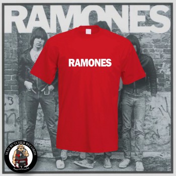 RAMONES SIMPLE T-SHIRT red / 5XL
