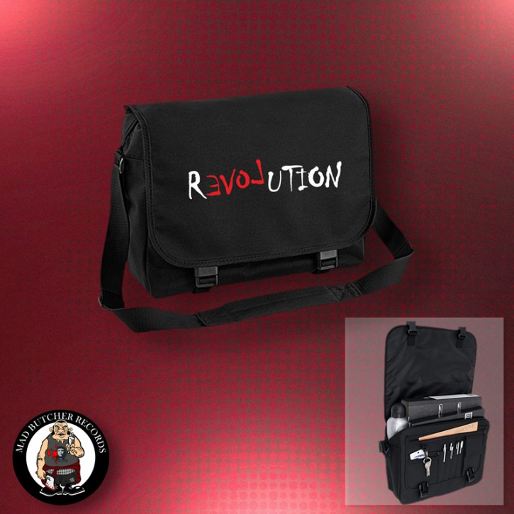 REVOLUTION MESSENGER BAG Black