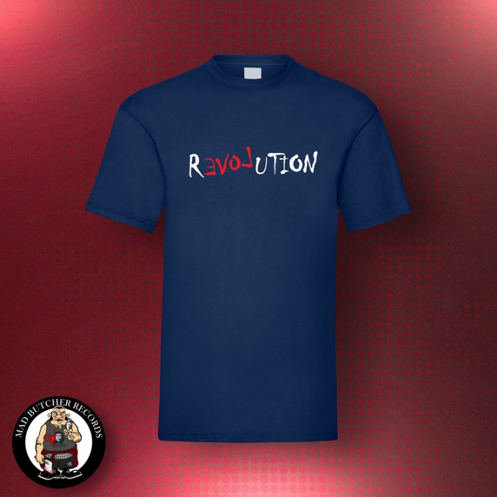 REVOLUTION T-SHIRT XL / navy