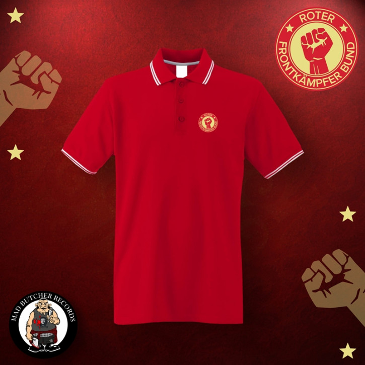 ROTER FRONTKÄMPFER BUND POLO 3XL / ROT
