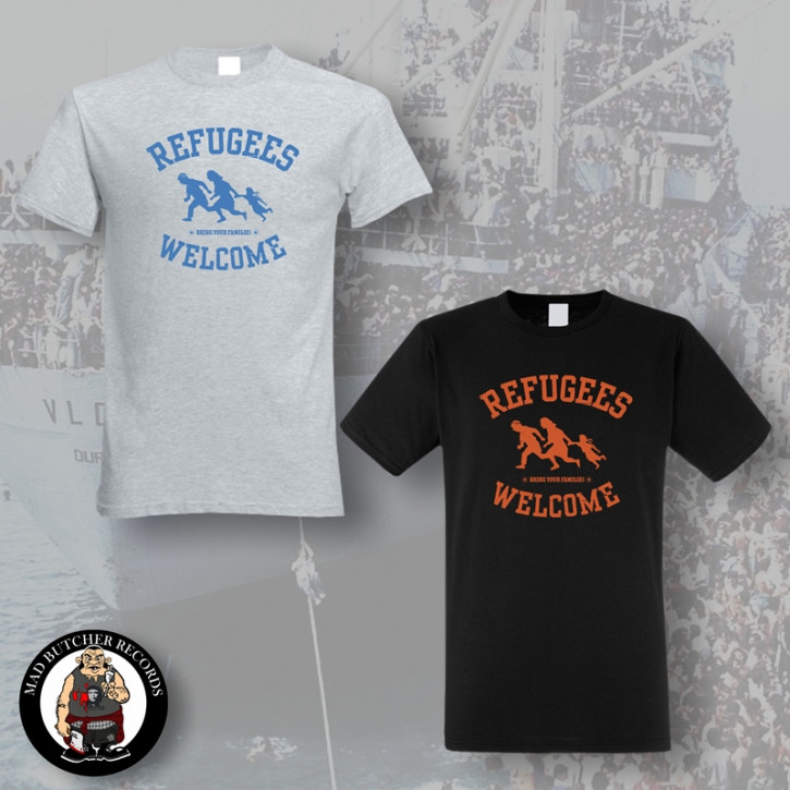 REFUGEES WELCOME T-SHIRT