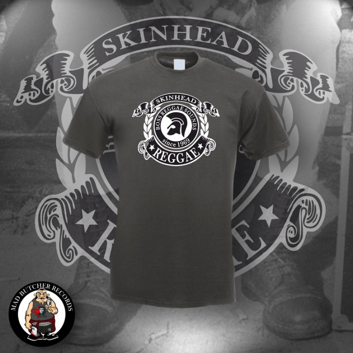 SKINHEAD BOSS REGGAE T-SHIRTS XXL / DARK GREY