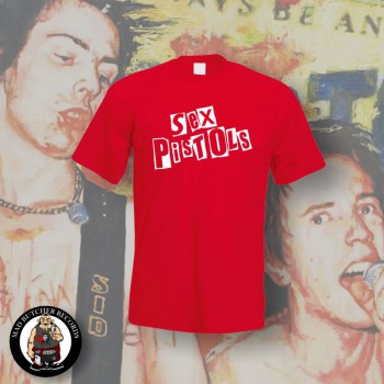 SEX PISTOLS T-SHIRT L / red