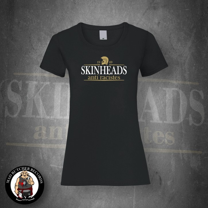 SKINHEADS ANTI RACISTES GIRLIE Black / XL