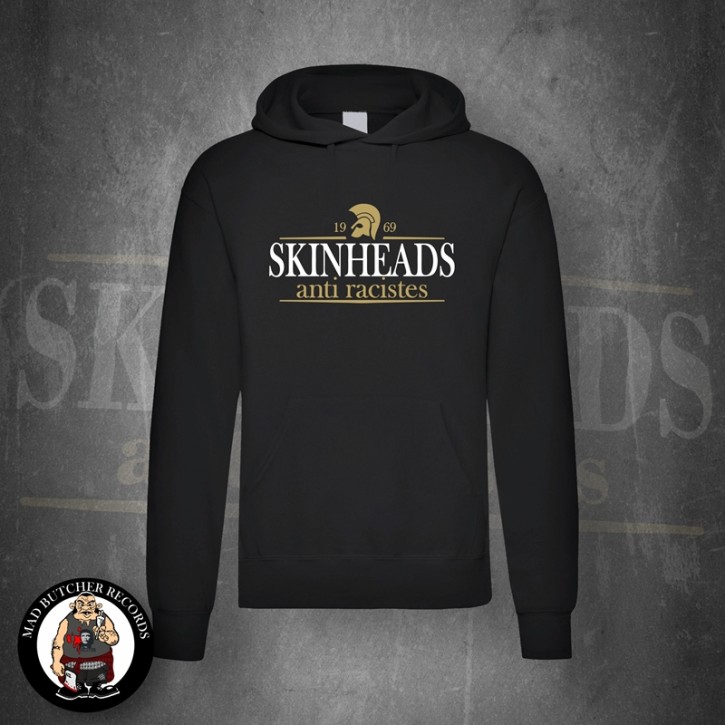 SKINHEADS ANTI RACISTES KAPU SCHWARZ / 5XL