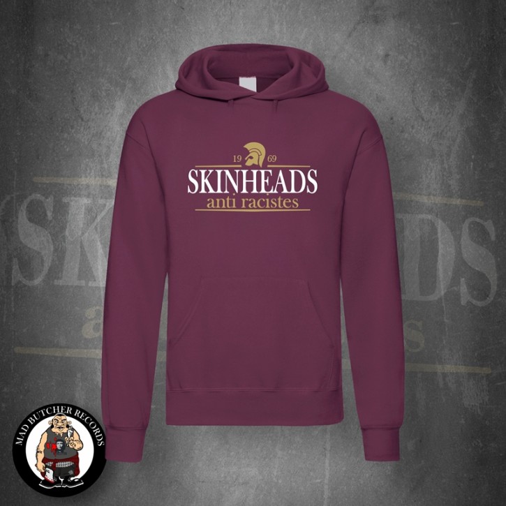 SKINHEADS ANTI RACISTES KAPU M / BORDEAUX ROT