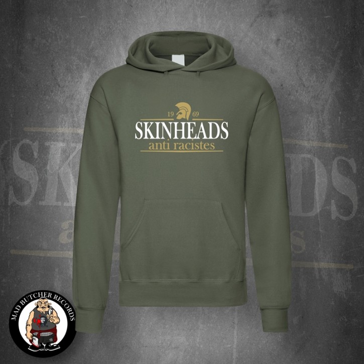 SKINHEADS ANTI RACISTES KAPU XL / OLIVE