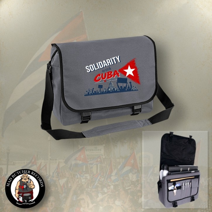 SOLIDARITY WITH CUBA MESSENGER BAG