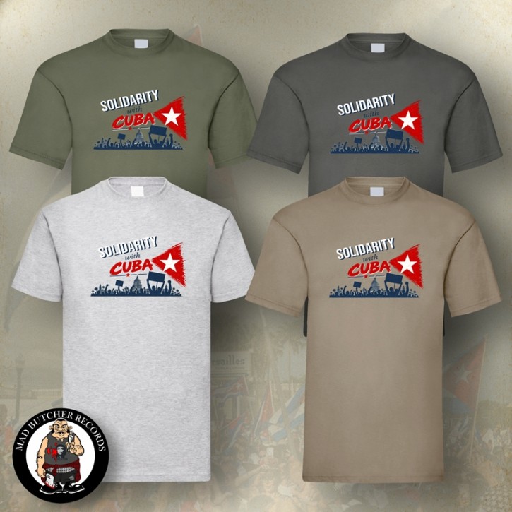 SOLIDARITY WITH CUBA T-SHIRT