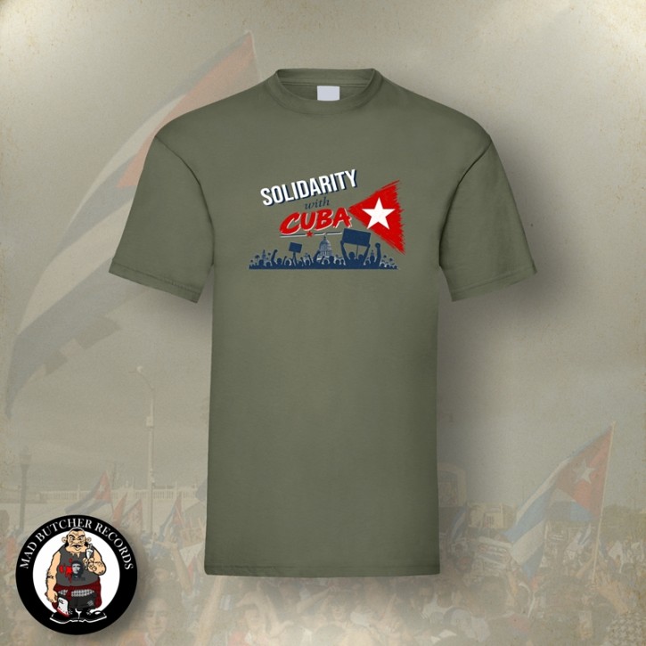 SOLIDARITY WITH CUBA T-SHIRT