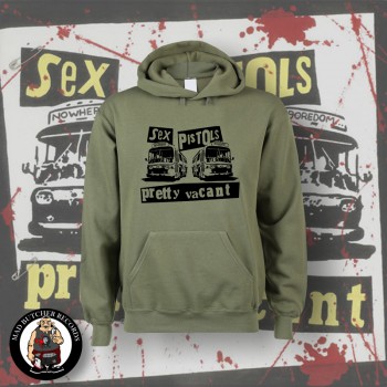 SEX PISTOLS PRETTY VACANT HOOD XXL / OLIVE