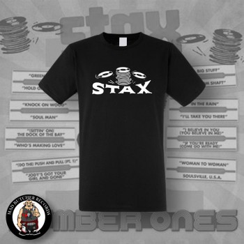 STAX OLD LOGO T-SHIRT Black / 4XL