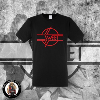 THE SWEET LOGO T-SHIRT SCHWARZ / 5XL / ROT