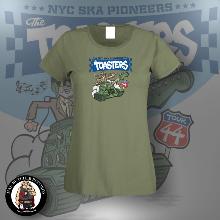 TOASTERS TWO TONE ARMY GIRLIE L / OLIVE