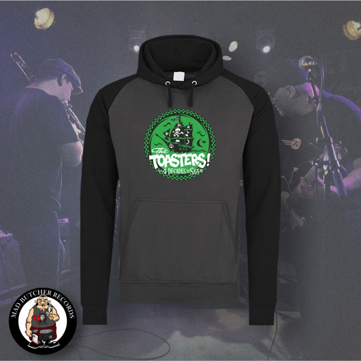 THE TOASTERS 4 DECADES IN SKA CONTRAST HOOD S / green