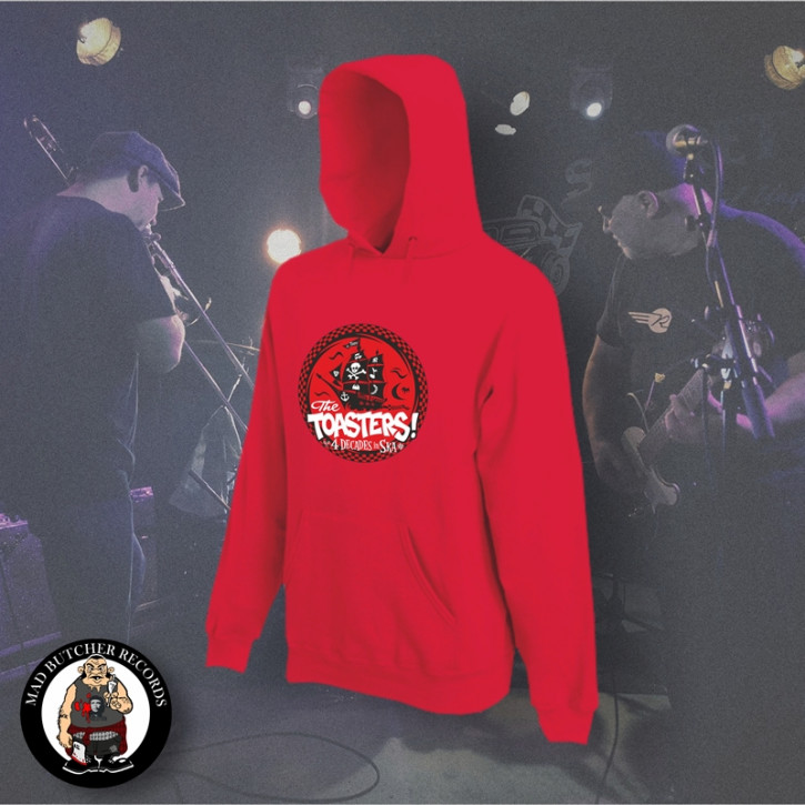 THE TOASTERS 4 DECADES IN SKA RED HOOD XL / red