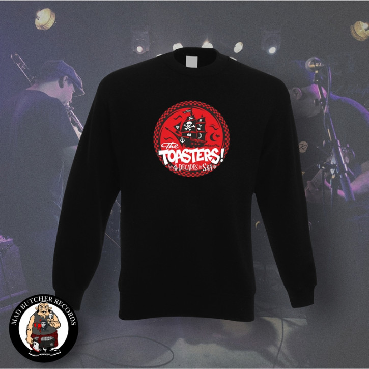 THE TOASTERS 4 DECADES IN SKA SWEATSHIRT M / red
