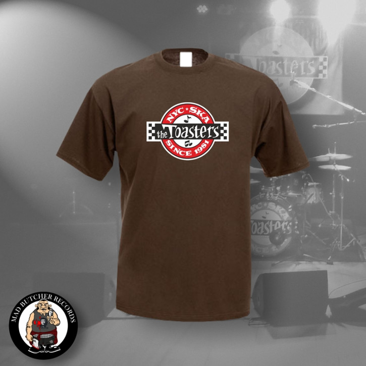 THE TOASTERS UNDERGROUND T-SHIRT L / brown