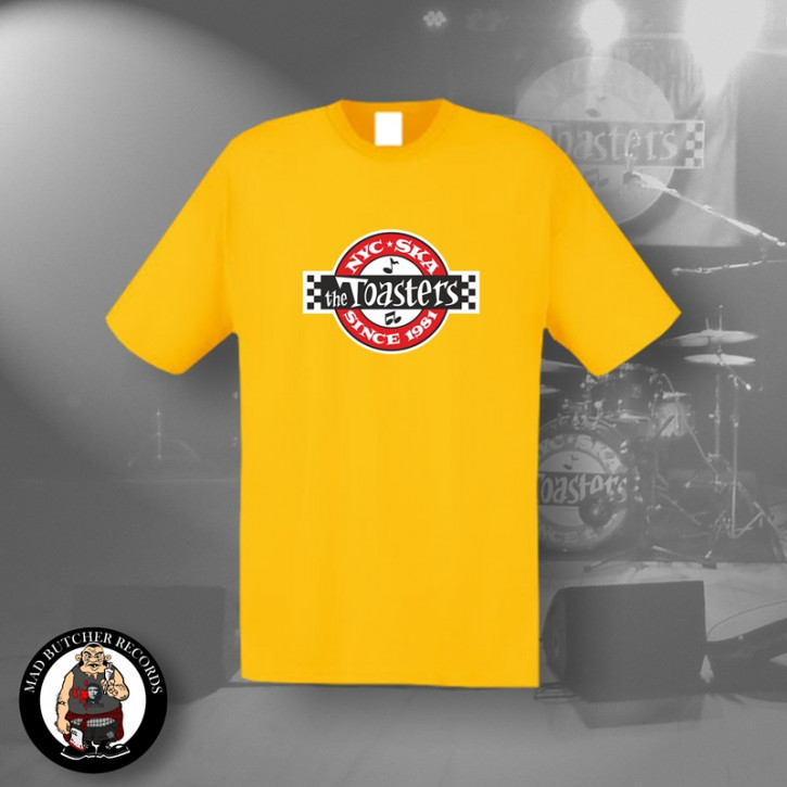 THE TOASTERS UNDERGROUND T-SHIRT L / yellow