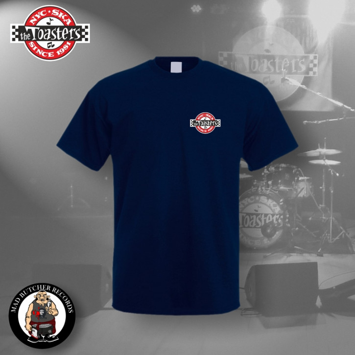 THE TOASTERS UNDERGROUND SMALL T-SHIRT M / NAVY