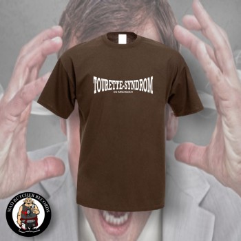 TOURETTE SYNDROM T-SHIRT S / brown