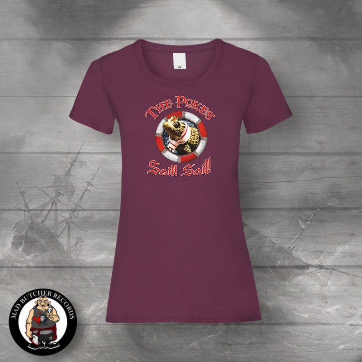 THE POKES SAIL! GIRLIE XL / BORDEAUX RED