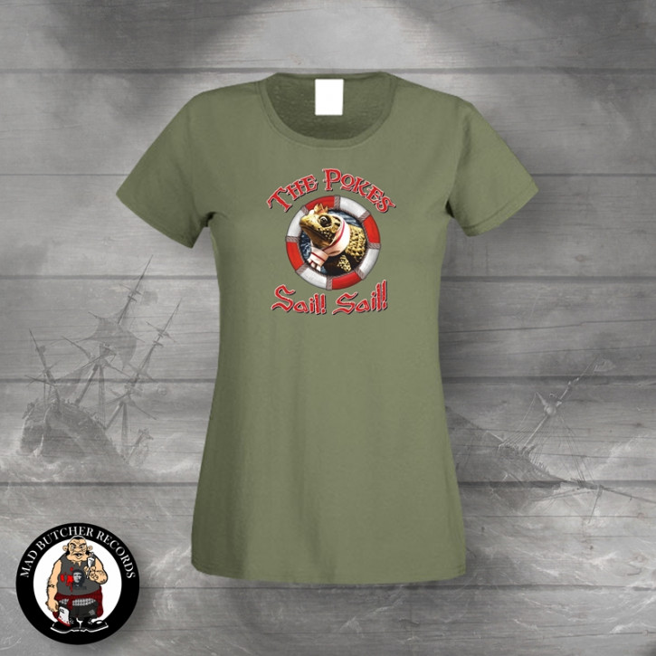 THE POKES SAIL! GIRLIE XL / OLIVE