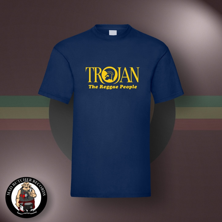 TROJAN REGGAE PEOPLE T-SHIRT XXL / NAVY