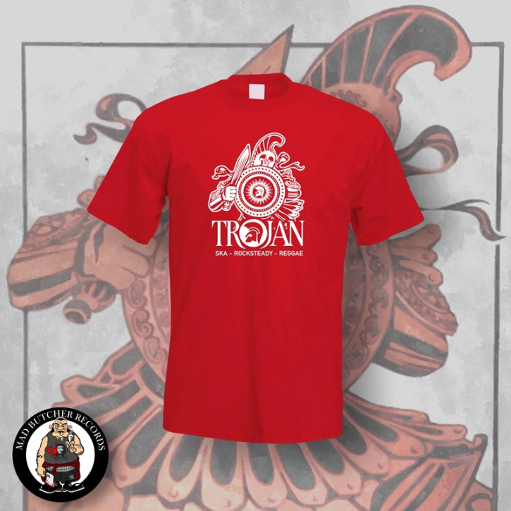 TROJAN WARRIOR T-SHIRT L / ROT