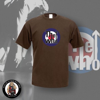 THE WHO TARGET T-SHIRT XXL / brown