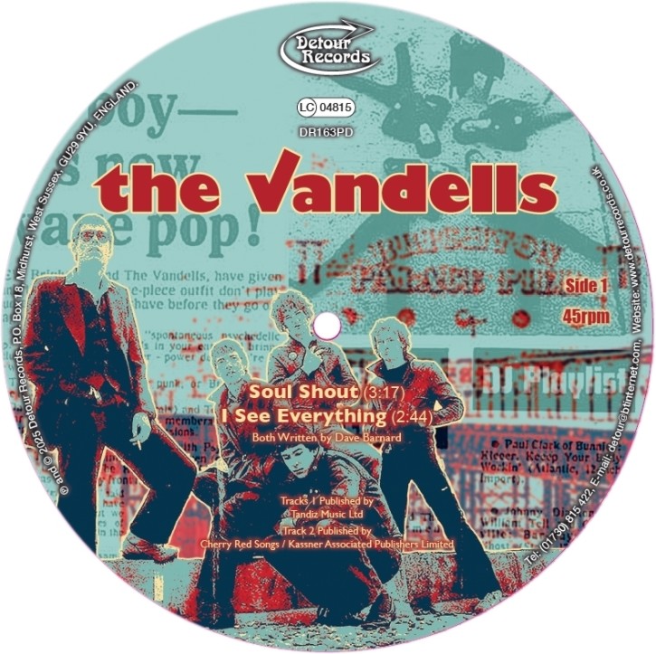 VANDELLS, THE - Soul Shout EP (PICTURE DISC) 7