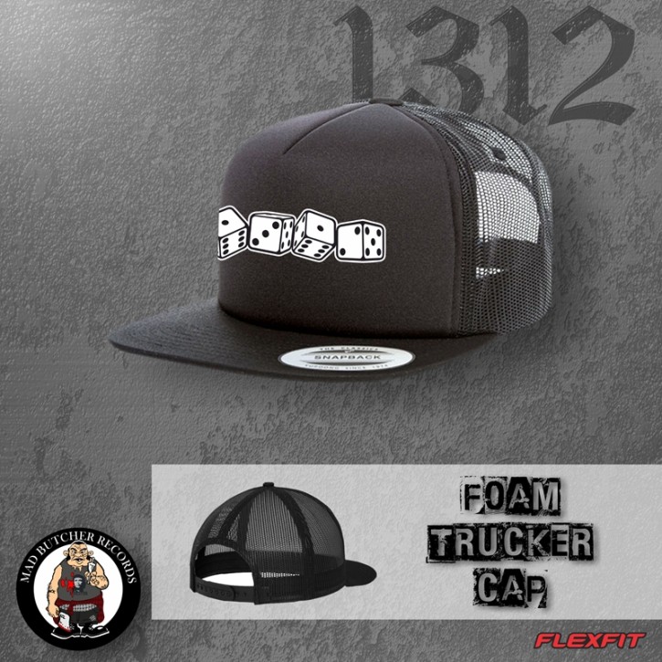 1312 (ACAB CUBES) MESH CAP SCHWARZ