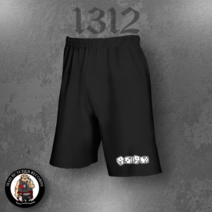 1312  (ACAB) SHORTS SCHWARZ / L