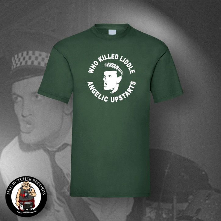 ANGELIC UPSTARTS LIDDLE TOWERS T-SHIRT M / BOTTLEGREEN