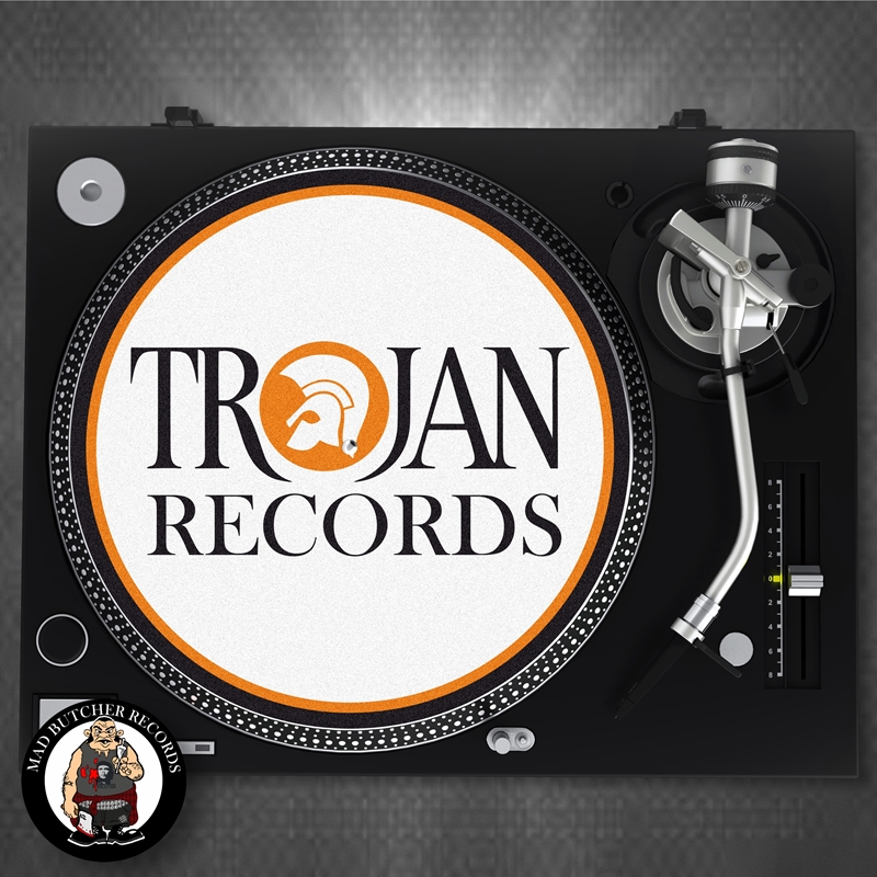 TROJAN RECORDS ORANGE SLIPMAT-MBSLIP095
