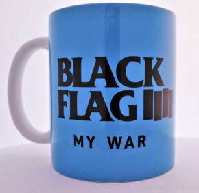 BLACK FLAG MY WAY KAFFEEBECHER